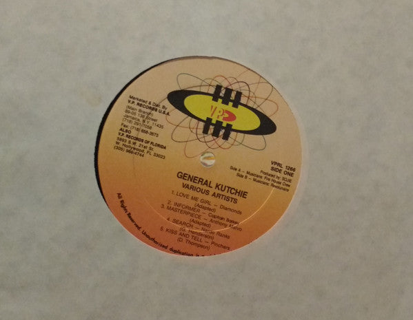 Various : General Kutchie (LP, Comp)