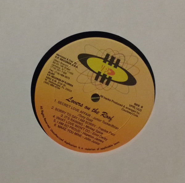 Various : Lover's On The Roof (LP, Comp)