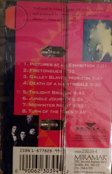 Tangerine Dream : Turn Of The Tides (Cass, Album, RE)
