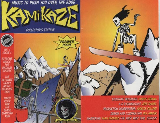 Various : Kamikaze - Music To Push You Over The Edge (Cass, Comp)