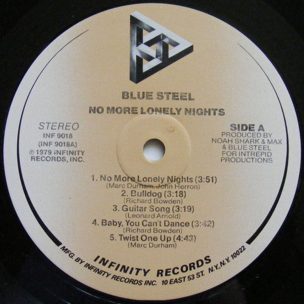 Blue Steel : No More Lonely Nights (LP, Album)