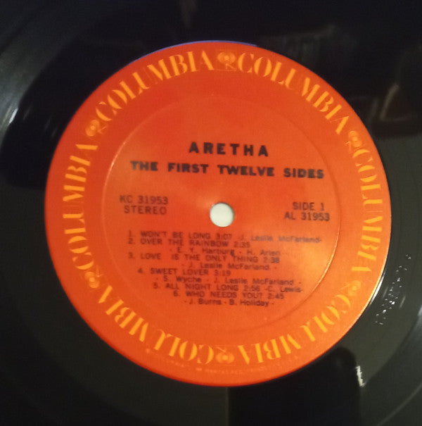 Aretha Franklin : The First 12 Sides (LP, Album, RE)