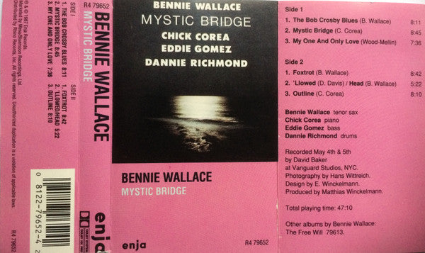Bennie Wallace : Mystic Bridge (Cass, Album, Dol)