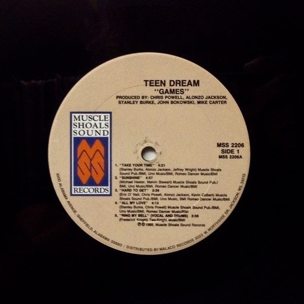 Teen Dream : Games (LP, Album)