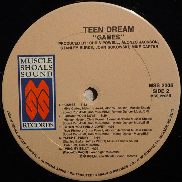 Teen Dream : Games (LP, Album)