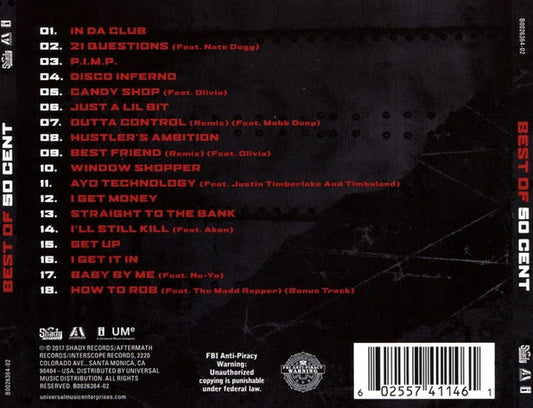 50 Cent : Best Of (CD, Comp)