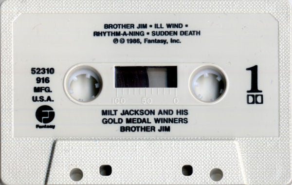 Milt Jackson And His Gold Medal Winners : Brother Jim (Cass, Album, Dol)