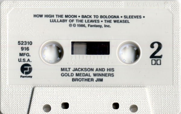 Milt Jackson And His Gold Medal Winners : Brother Jim (Cass, Album, Dol)