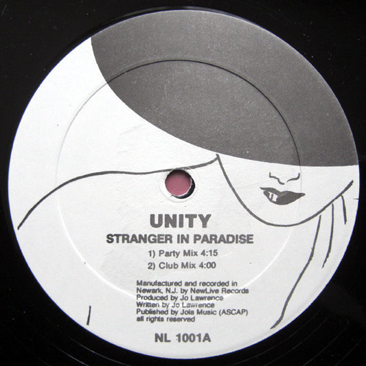 Unity (9) : Stranger In Paradise (12")