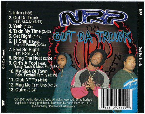 Nu Reality Poetz : Out Da Trunk (CD, Album)