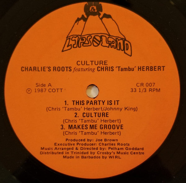 Charlies Roots Featuring Tambu : Culture (LP, Album)