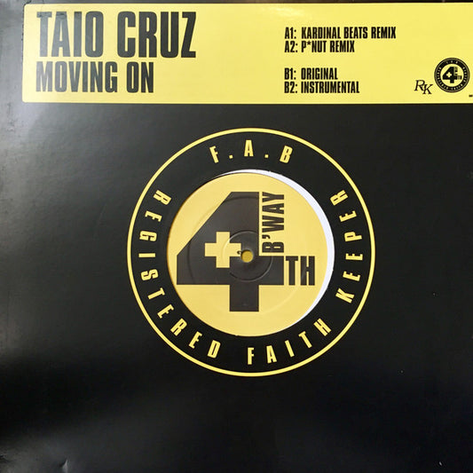 Taio Cruz : Moving On (12")