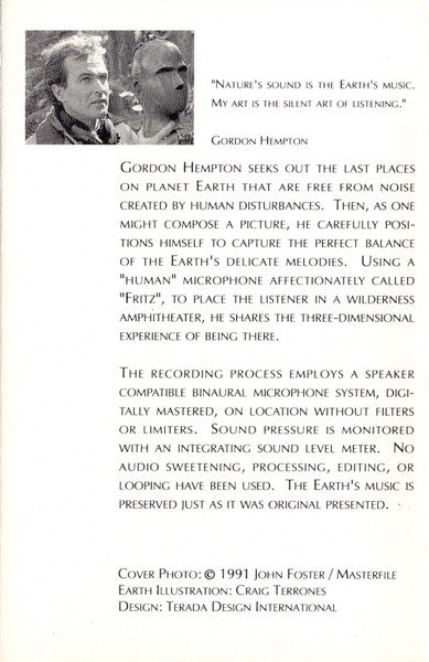 Gordon Hempton : Rolling Thunder (Cass, Album)