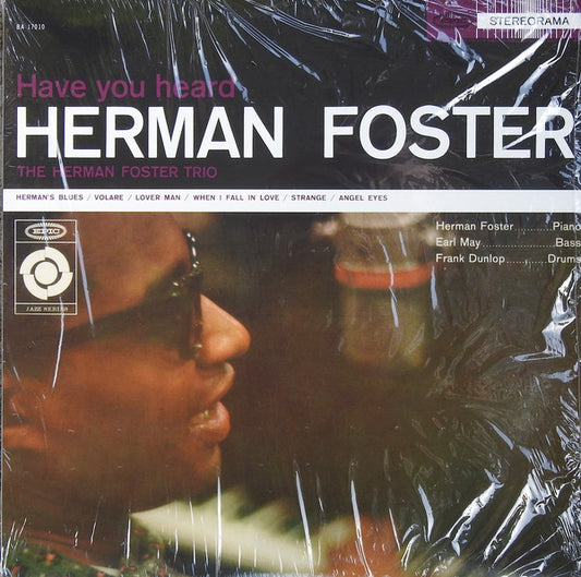 The Herman Foster Trio : Have You Heard Herman Foster (LP, Album, RE)
