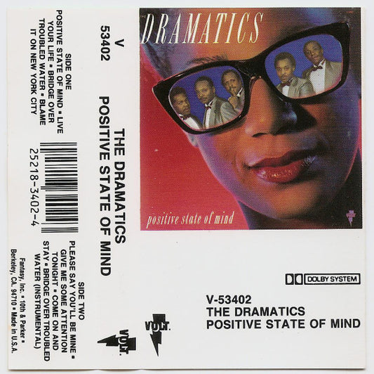 The Dramatics : Positive State Of Mind (Cass, Album)