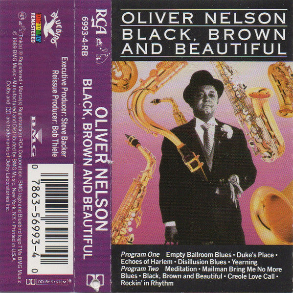 Oliver Nelson : Black, Brown And Beautiful (Cass, RE)