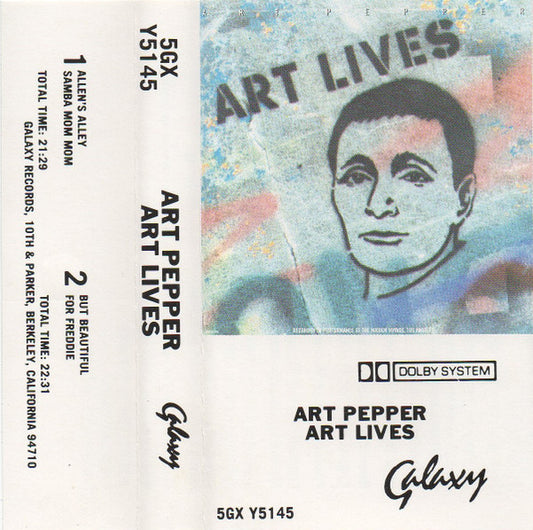 Art Pepper : Art Lives (Cass, M/Print, Dol)