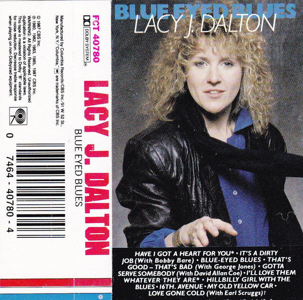 Lacy J. Dalton : Blue Eyed Blues (Cass, Album, Dol)