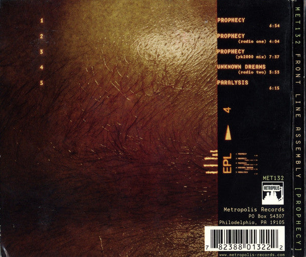 Front Line Assembly : Prophecy (CD, Single)