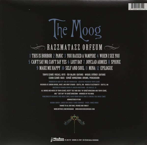 The Moog (2) : Razzmatazz Orfeum (LP, Album, Whi)