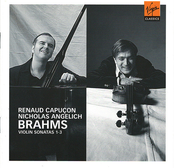 Johannes Brahms - Renaud Capuçon, Nicholas Angelich : Violin Sonatas 1-3 (CD)