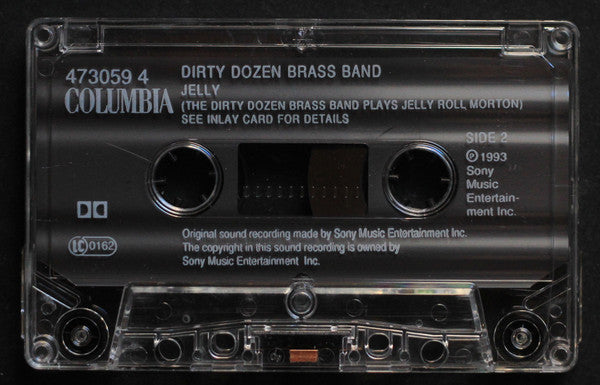 The Dirty Dozen Brass Band : Jelly (The Dirty Dozen Brass Band Plays Jelly Roll Morton) (Cass, Album)