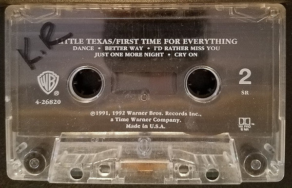 Little Texas : First Time For Everything (Cass, Album, dol)