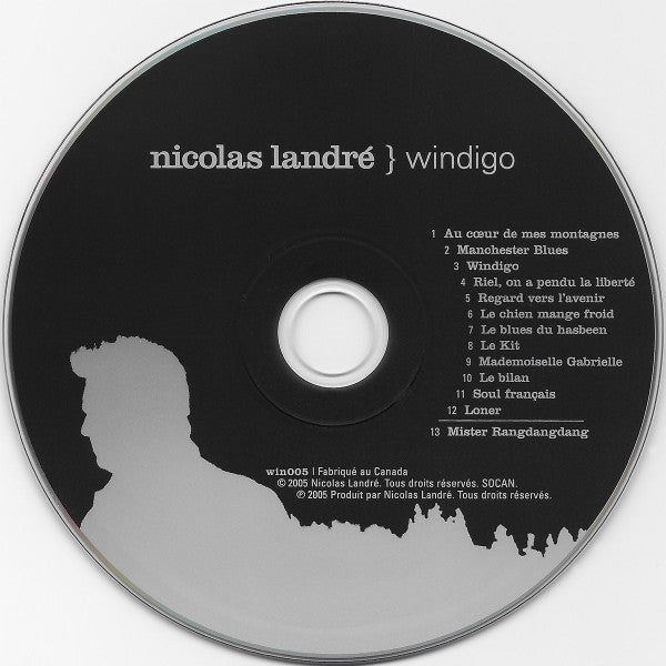 Nicolas Landré : Windigo (CD, Album)