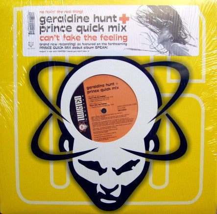 Geraldine Hunt + Prince Quick Mix : Can't Fake The Feeling (12")