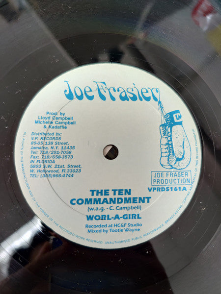 Worl-A-Girl : The Ten Commandment (12")