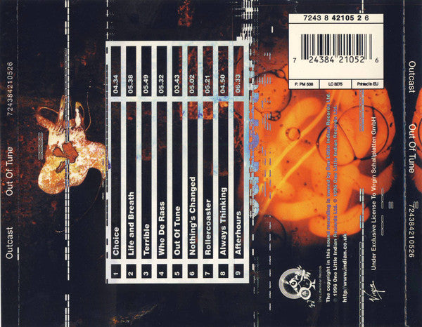 Outcast : Out Of Tune (CD, Album)