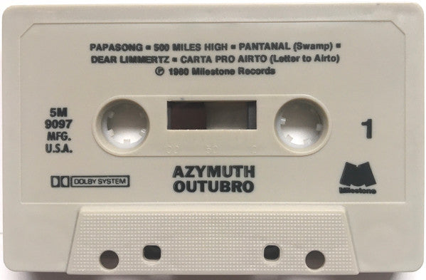 Azymuth : Outubro (Cass, Album)
