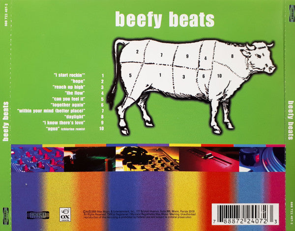 Various : Beefy Beats (CD, Comp, Mixed)