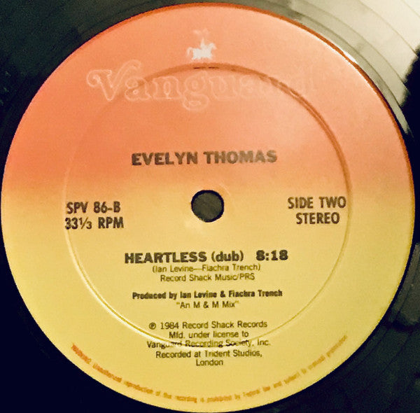 Evelyn Thomas : Heartless (12")