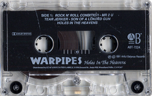 Warpipes : Holes In The Heavens (Cass, Album, Dol)