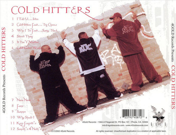 Cold Hitters : 4Gold Records Presents Cold Hitters (CD, Ltd)