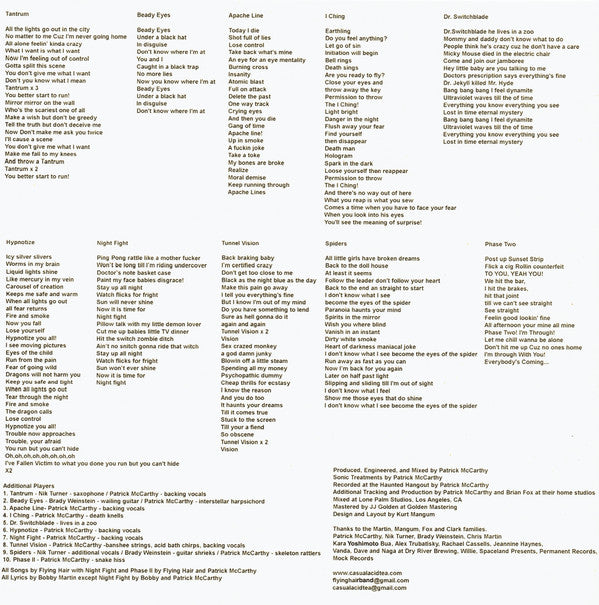 Flying Hair : Night Fight (LP, Album)