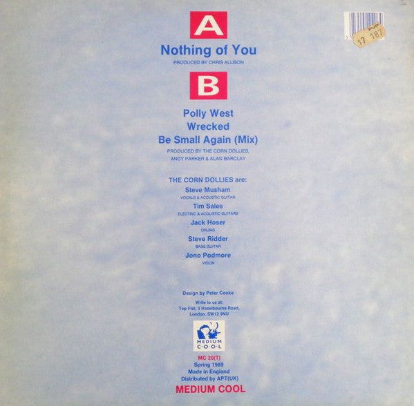 Corn Dollies : Nothing Of You (12", Single)