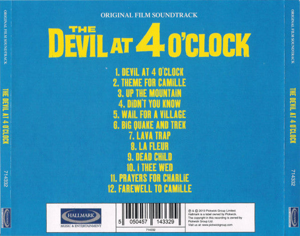 George Duning : The Devil At 4 O'Clock (CD, Album, RM)