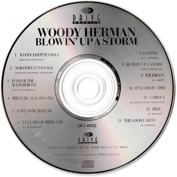 Woody Herman : Blowin' Up A Storm (CD, Comp)
