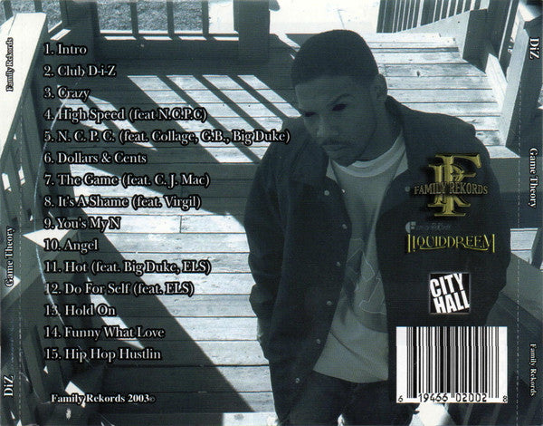 DiZ (5) : Game Theory (CD, Album)