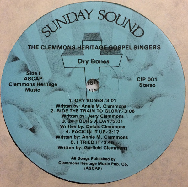 Clemmons Heritage Gospel Singers : Dry Bones (LP, Album)