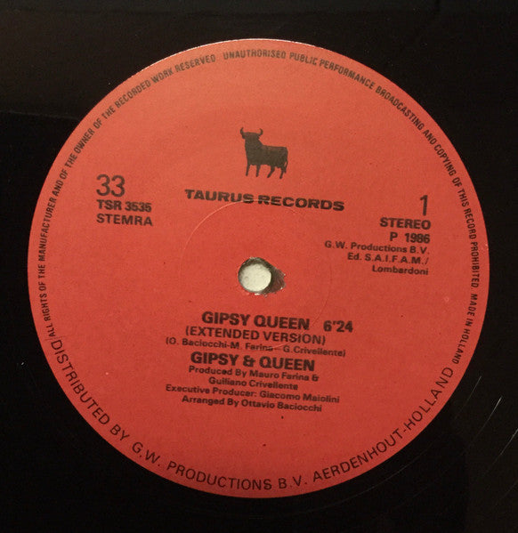 Gipsy & Queen* : Gipsy Queen (12")