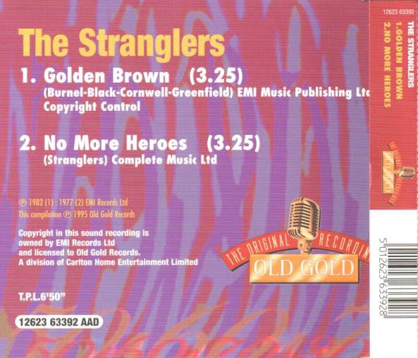 The Stranglers : Golden Brown / No More Heroes (CD, Single)