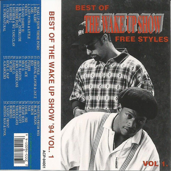 Sway & King Tech : Best Of The Wake Up Show Free Styles '94 Vol. 1 (Cass, Comp, Mixtape)