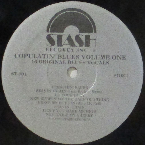 Various : Copulatin' Blues Volume One (LP, Comp, RE)