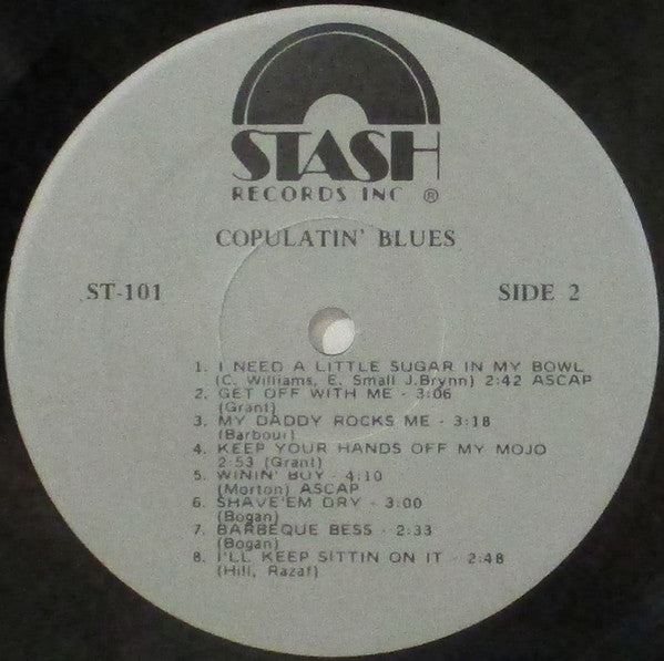 Various : Copulatin' Blues Volume One (LP, Comp, RE)