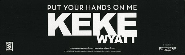 Keke Wyatt : Put Your Hands On Me (12", Promo)