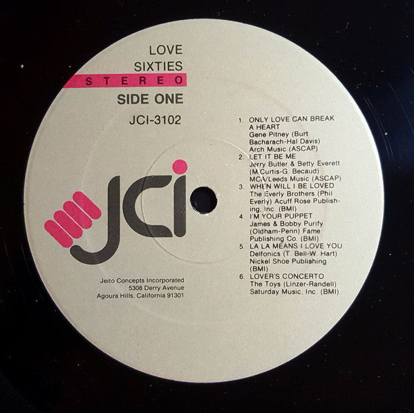 Various : Love Sixties (LP, Comp)