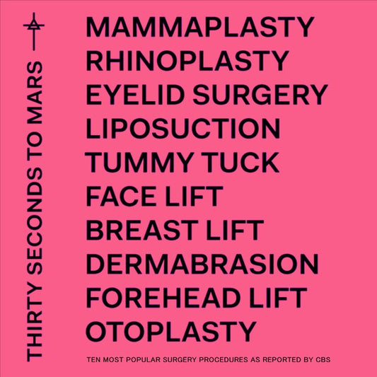 Thirty Seconds To Mars* : America (LP, Album, Whi)